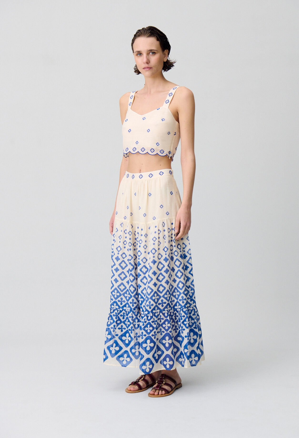 Provençal Long Skirt