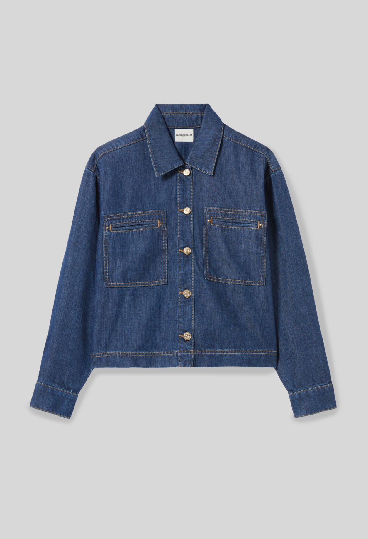 Oversized Denim Shirt