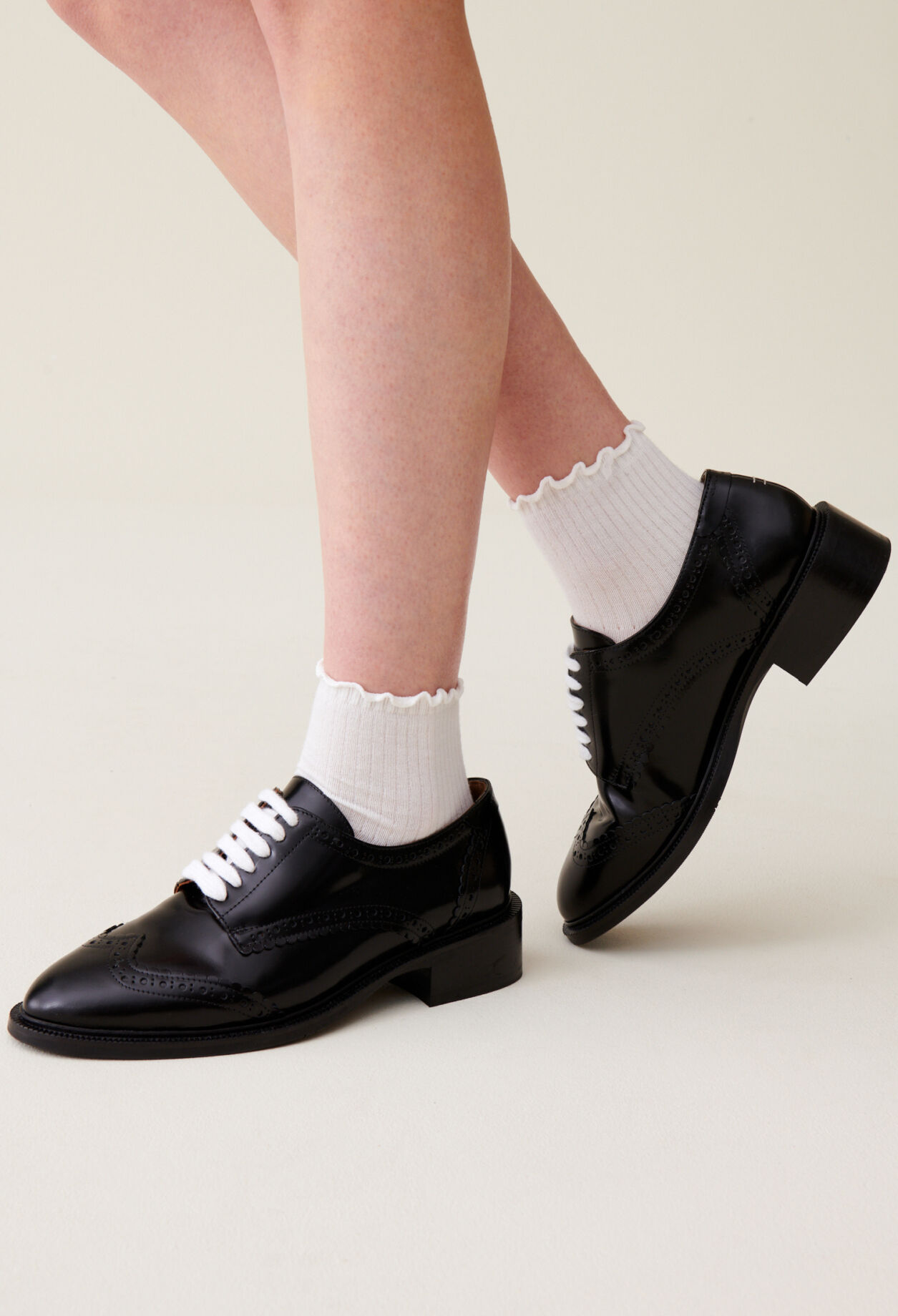 Patent Leather Derbies