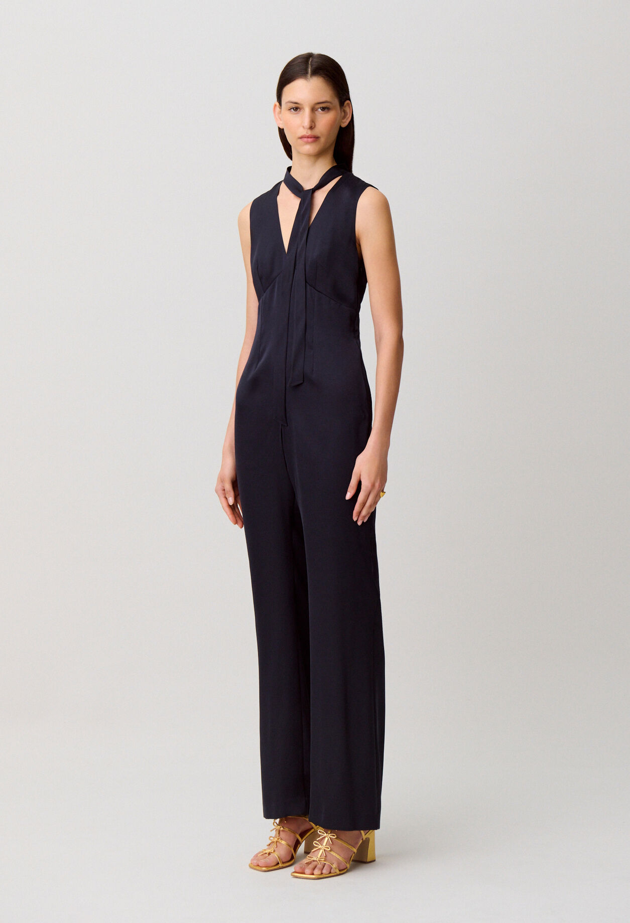 Satin jumpsuit