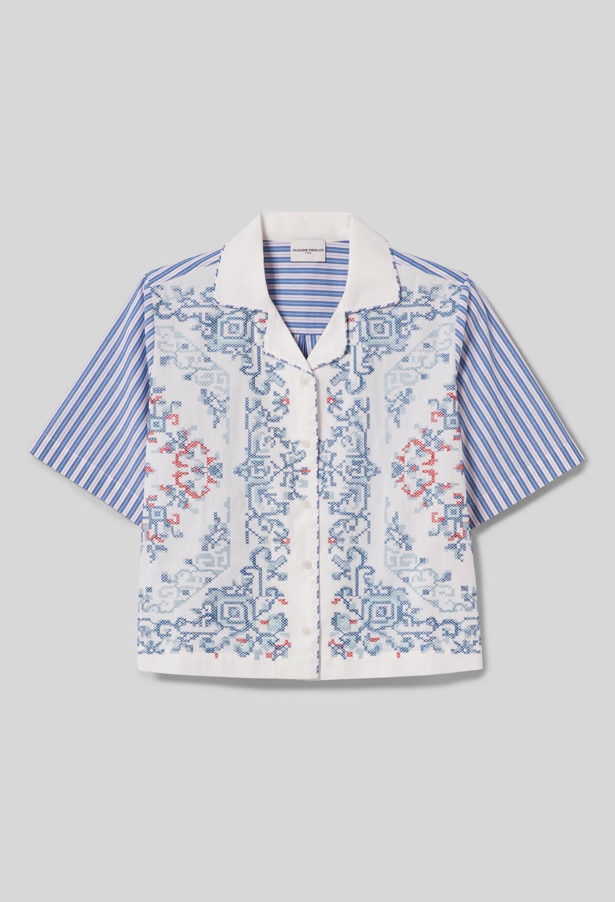 Striped cotton shirt