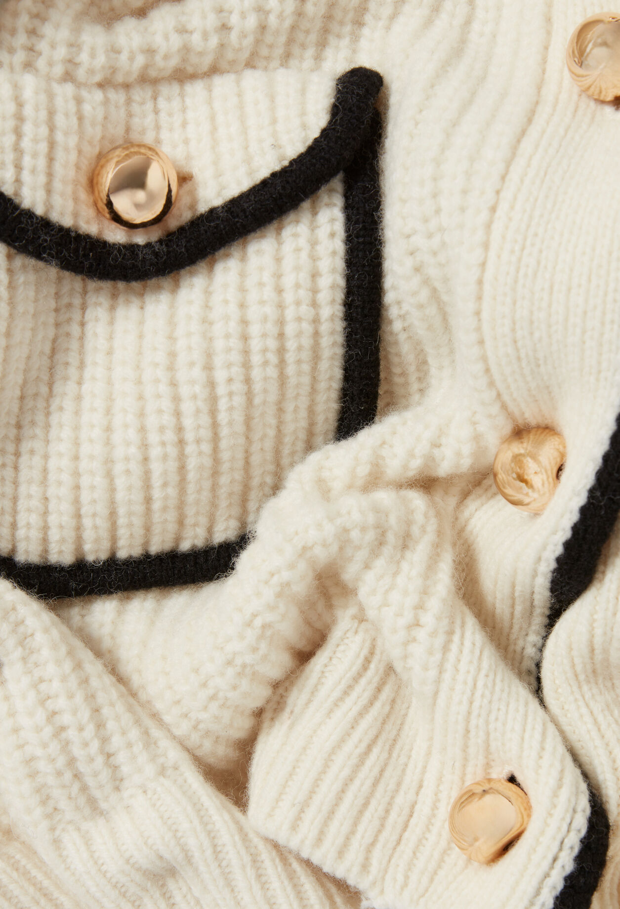 Chunky knit cardigan
