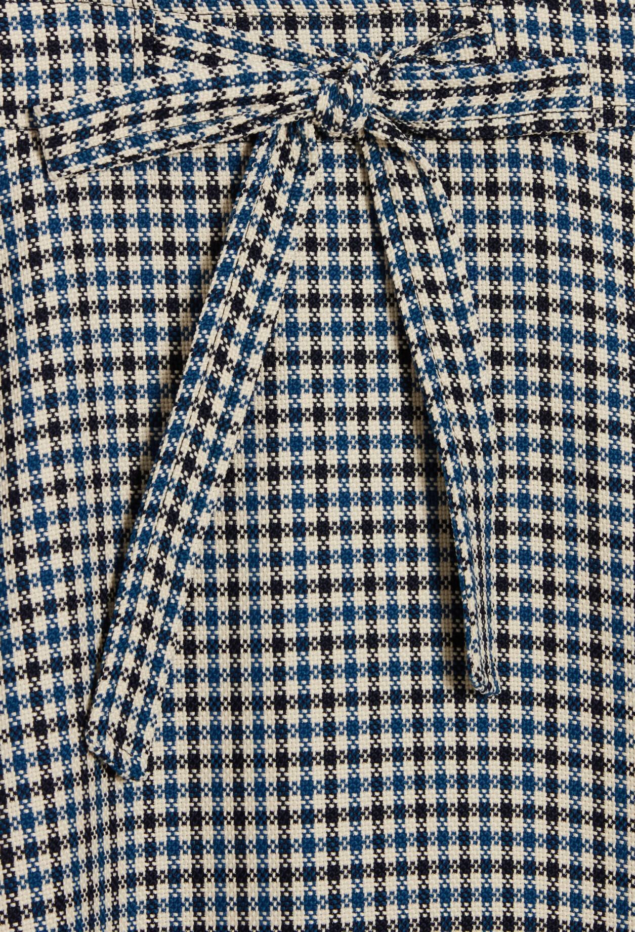 Checked skirt