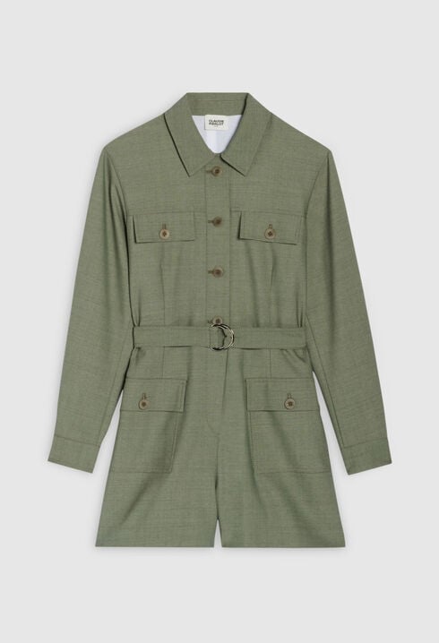 Khaki playsuit