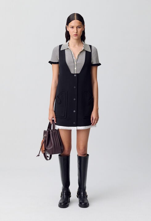Pinafore Mini Dress