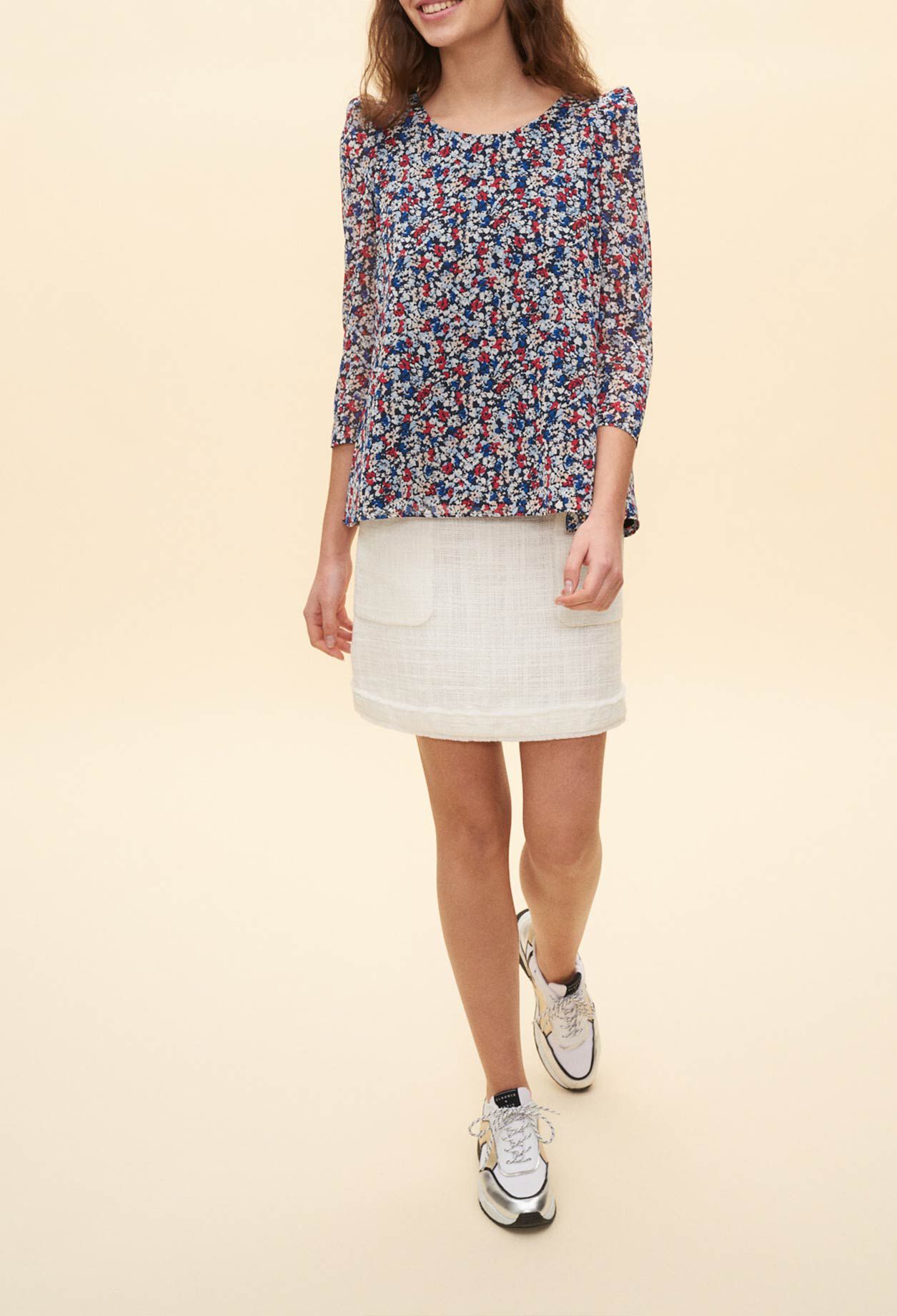 Flowery blouse