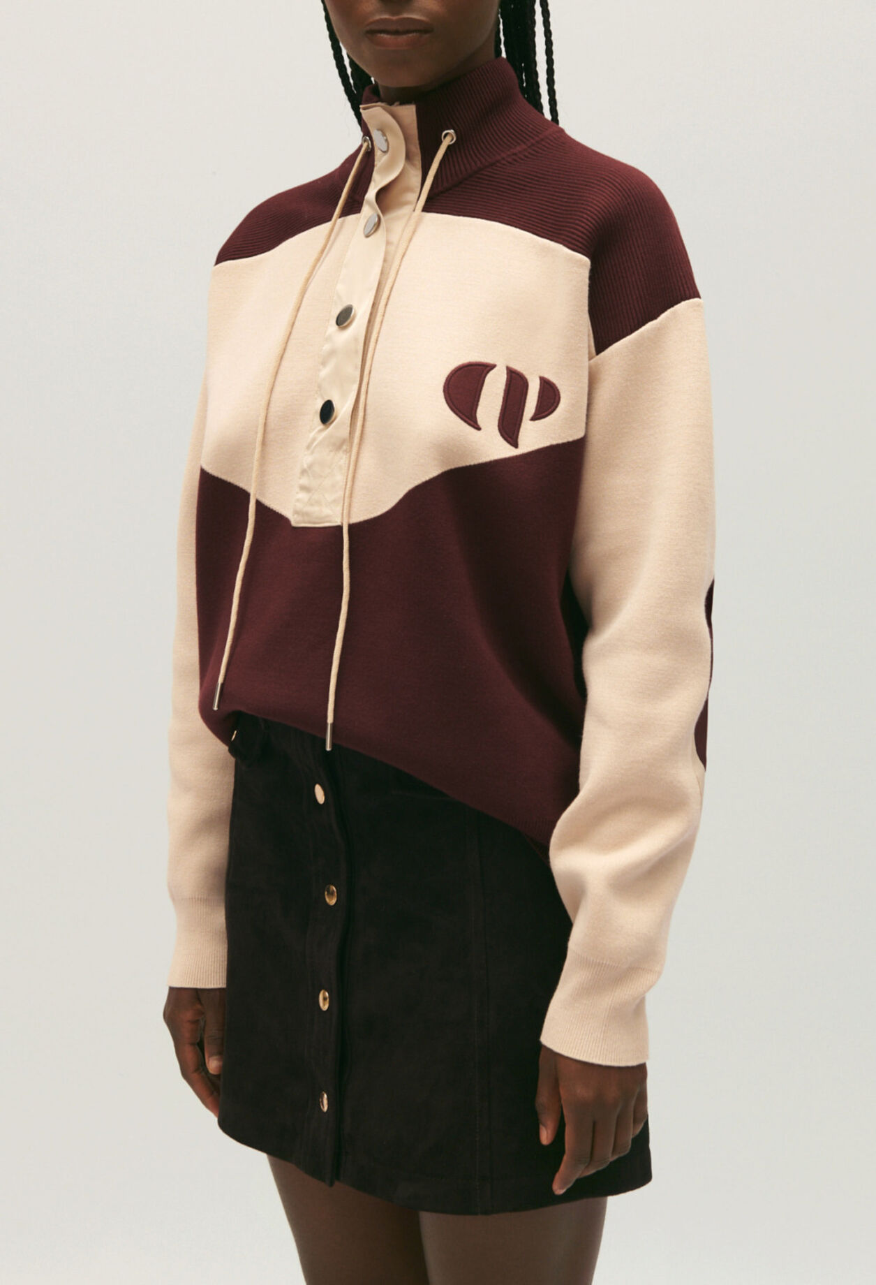 Minimum half-zip sweatshirt