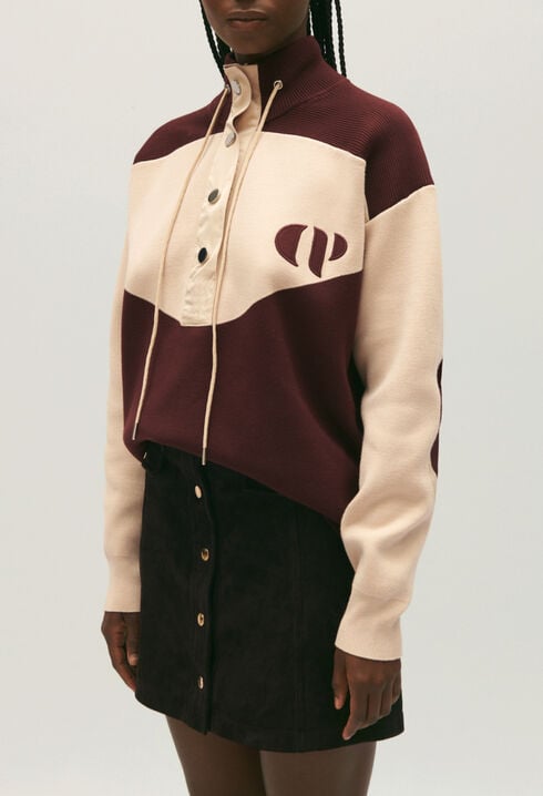 Minimum half-zip sweatshirt