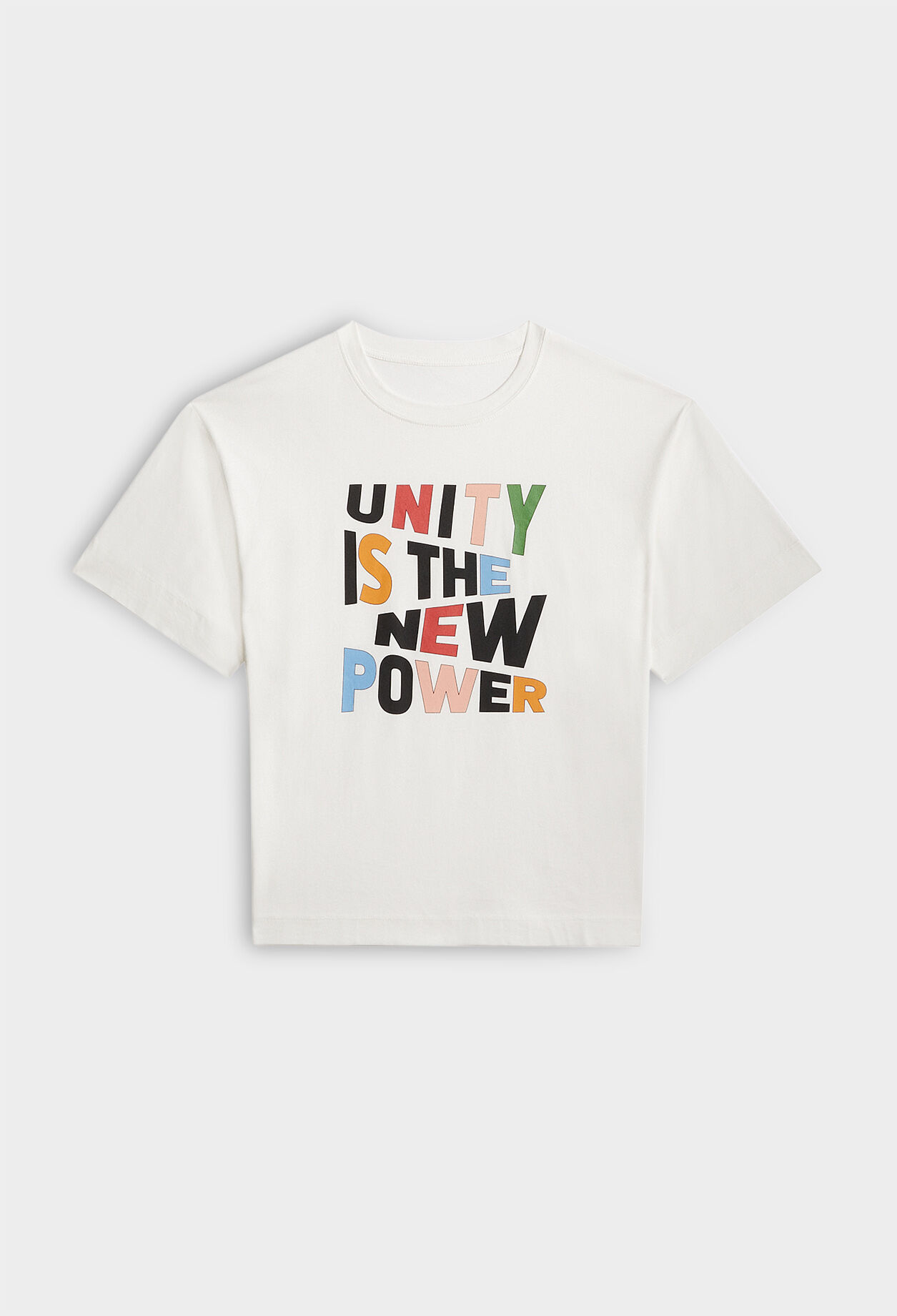 Organic cotton screen-printed T-shirt
