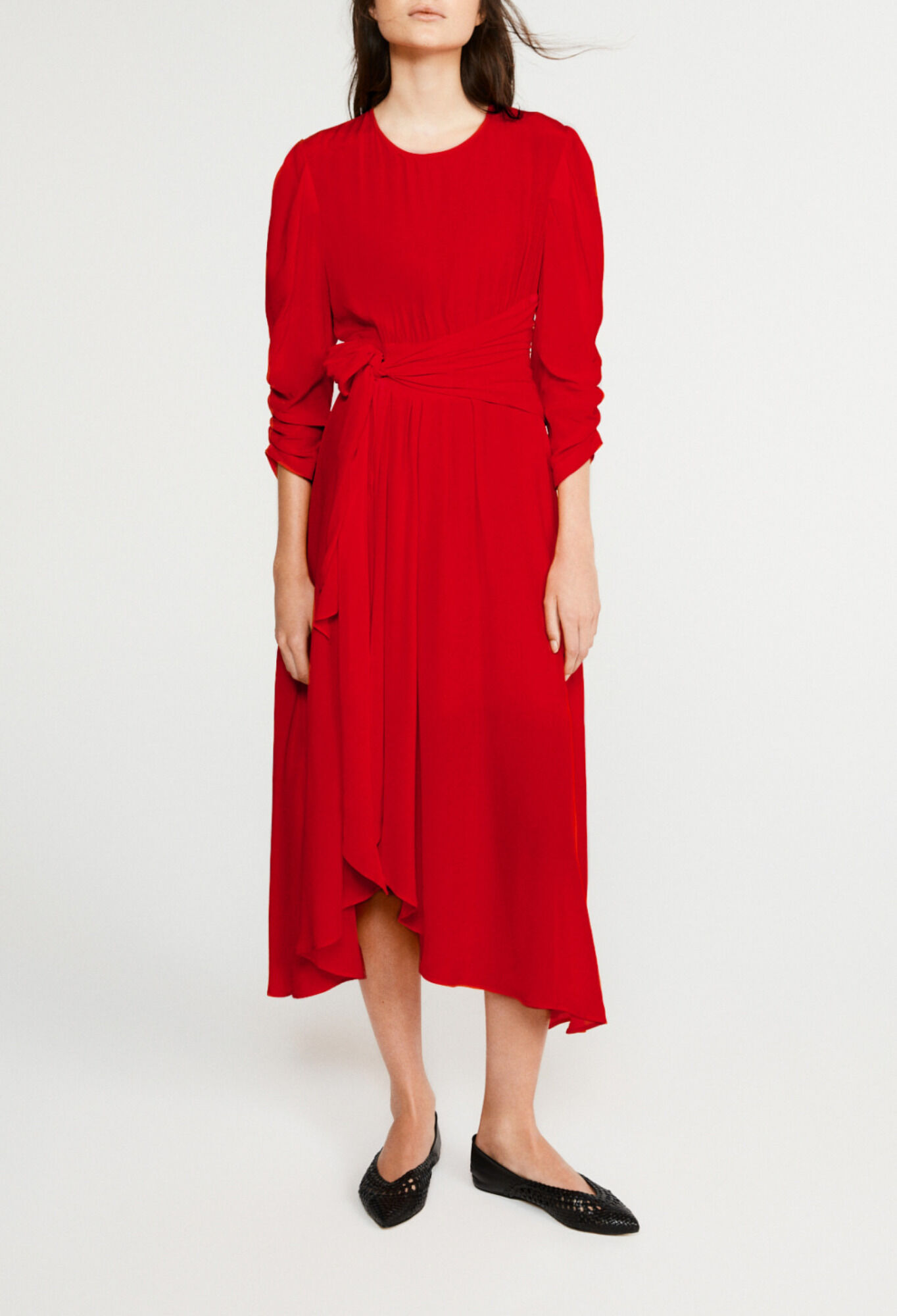 Claudie pierlot red dress 2025