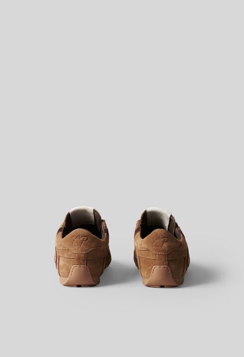 Suede trainers