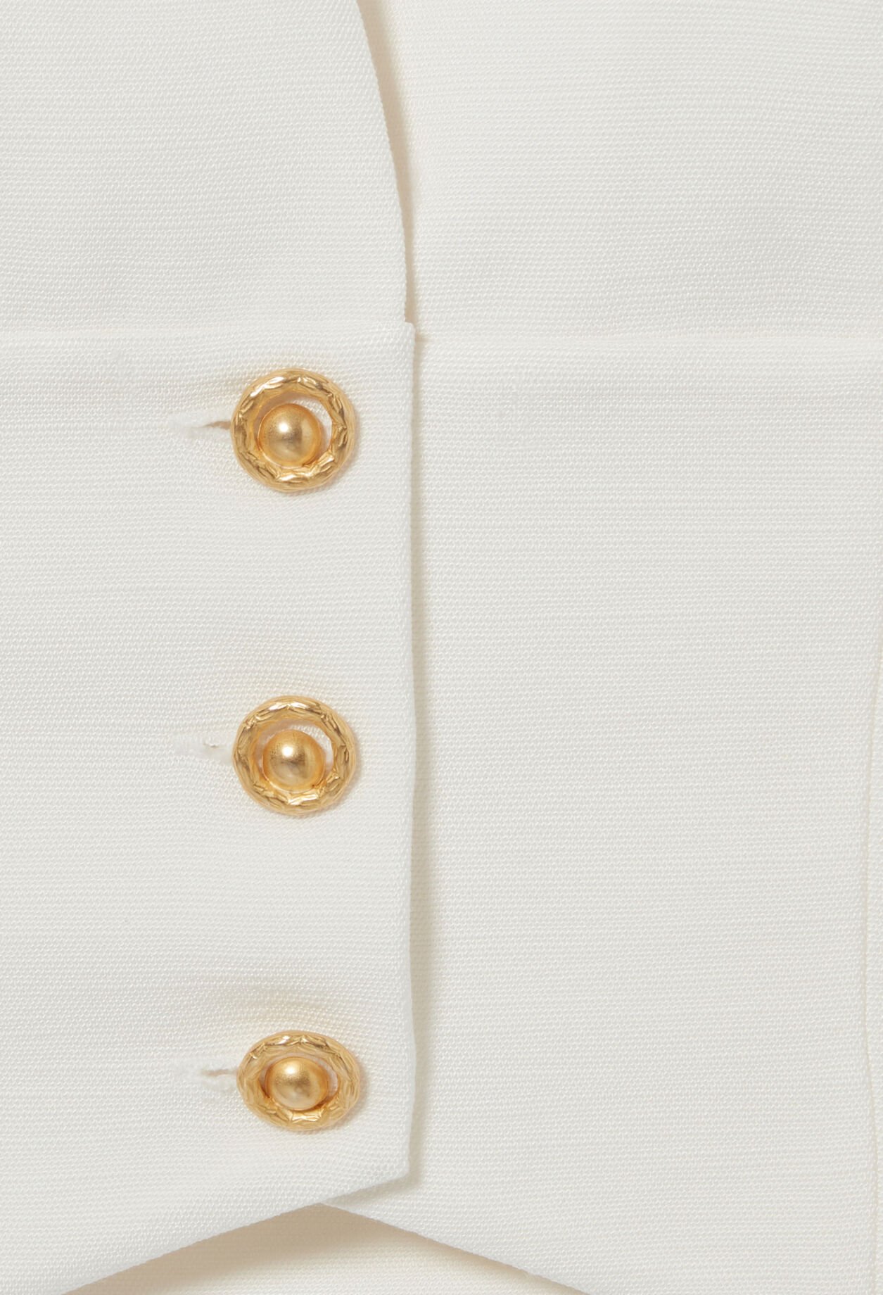 Top with buttoned jacket style