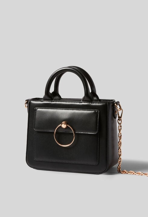 Anouck smooth leather chain bag
