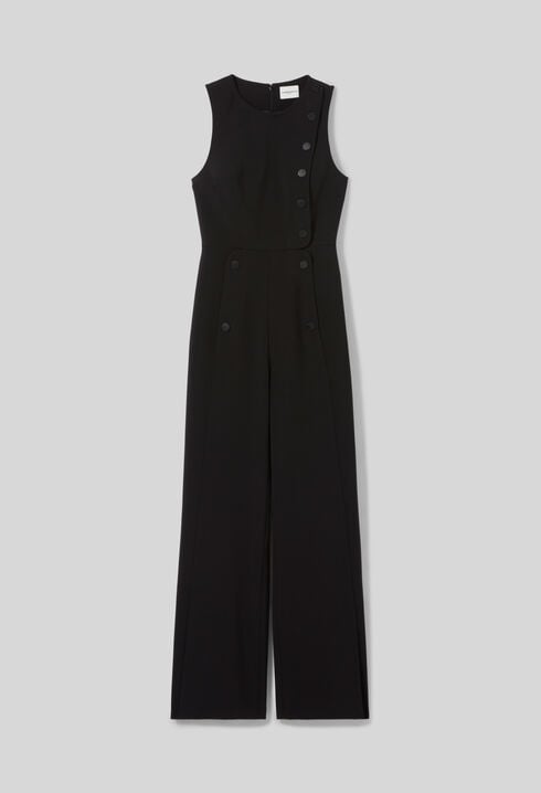 Sleeveless Long Jumpsuit