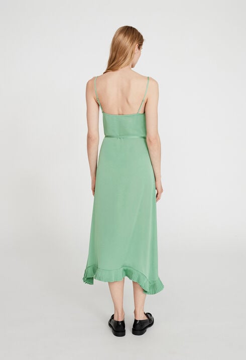 Long dress with straps