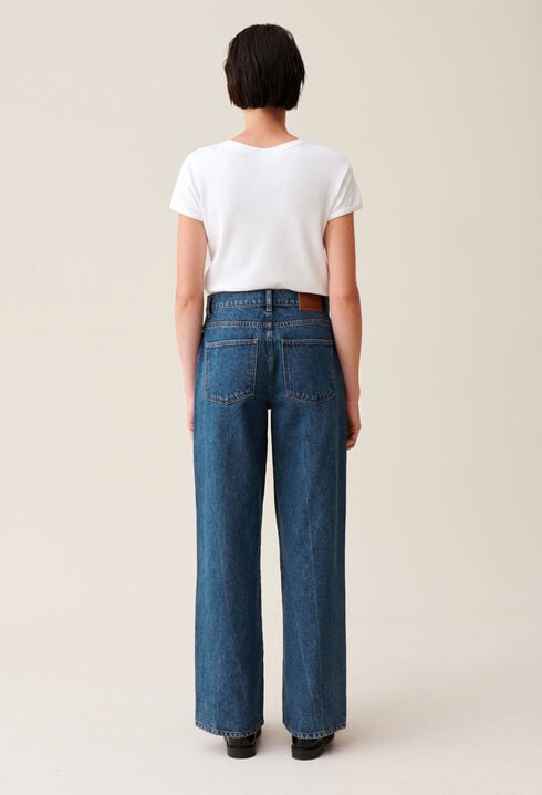 Michel jeans in dark baggy denim
