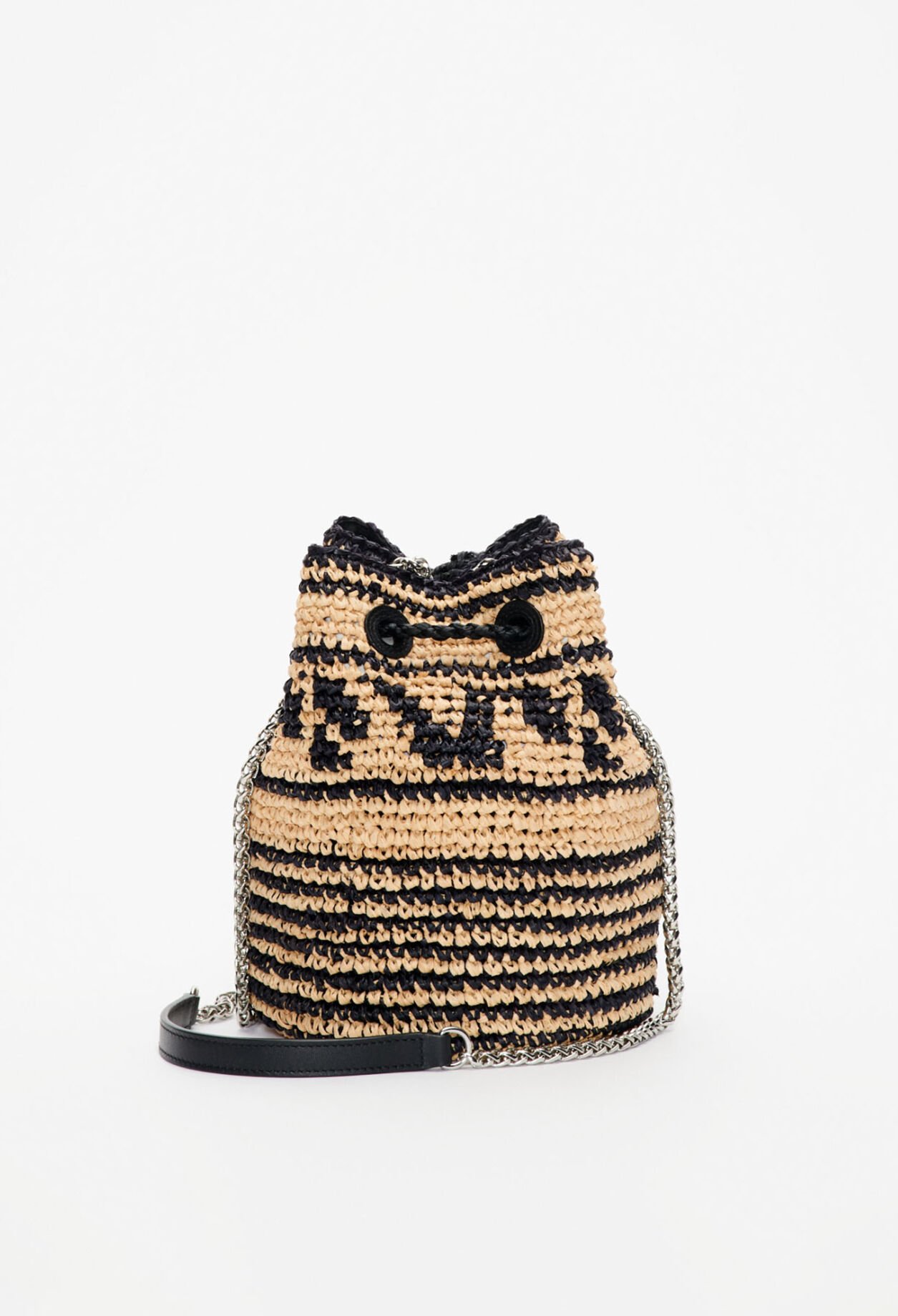 Raffia handbag