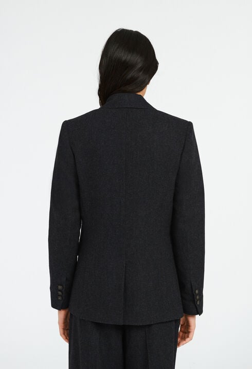 Double buttoned jacket