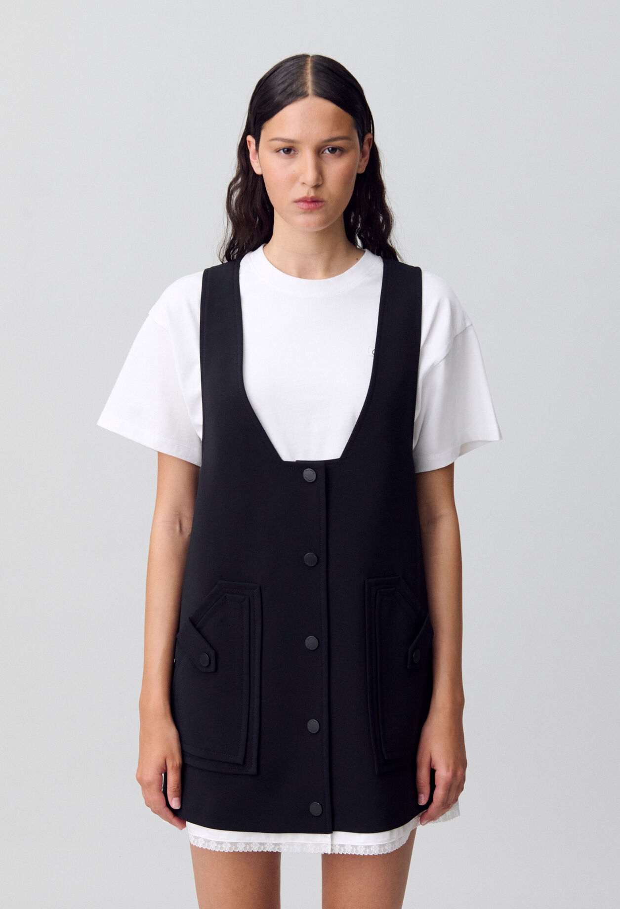 Pinafore Mini Dress