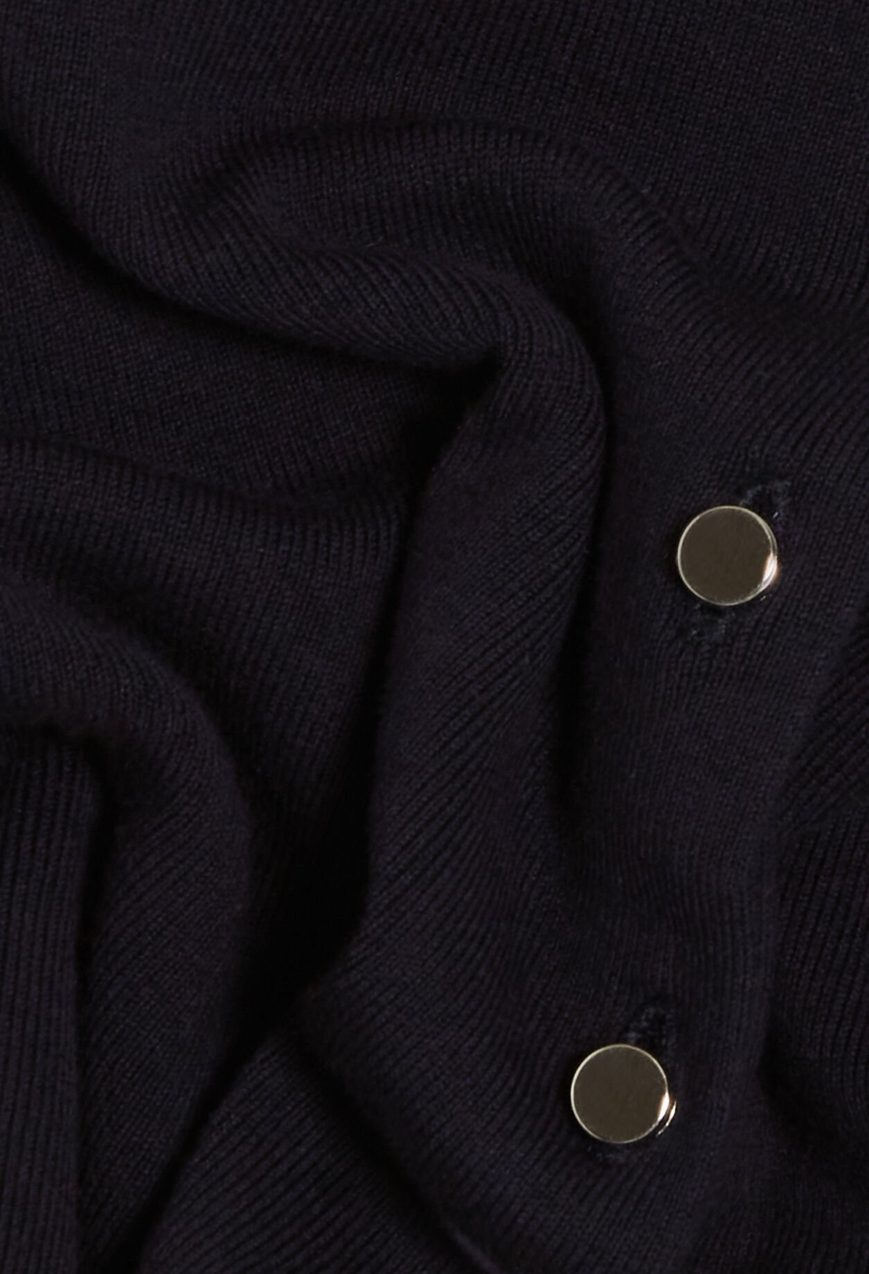 Long-sleeved cropped cardigan