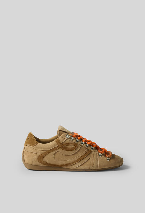 Swing suede trainers sand