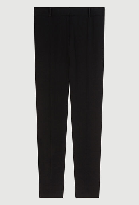 Plain coloured tailored trousers