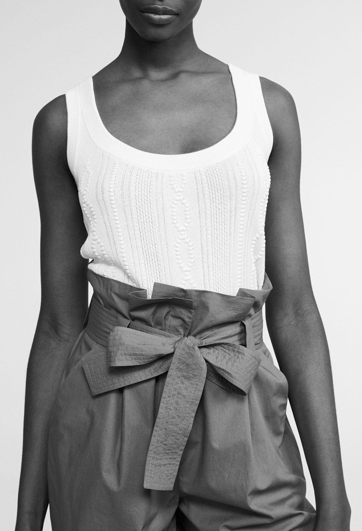Knit vest
