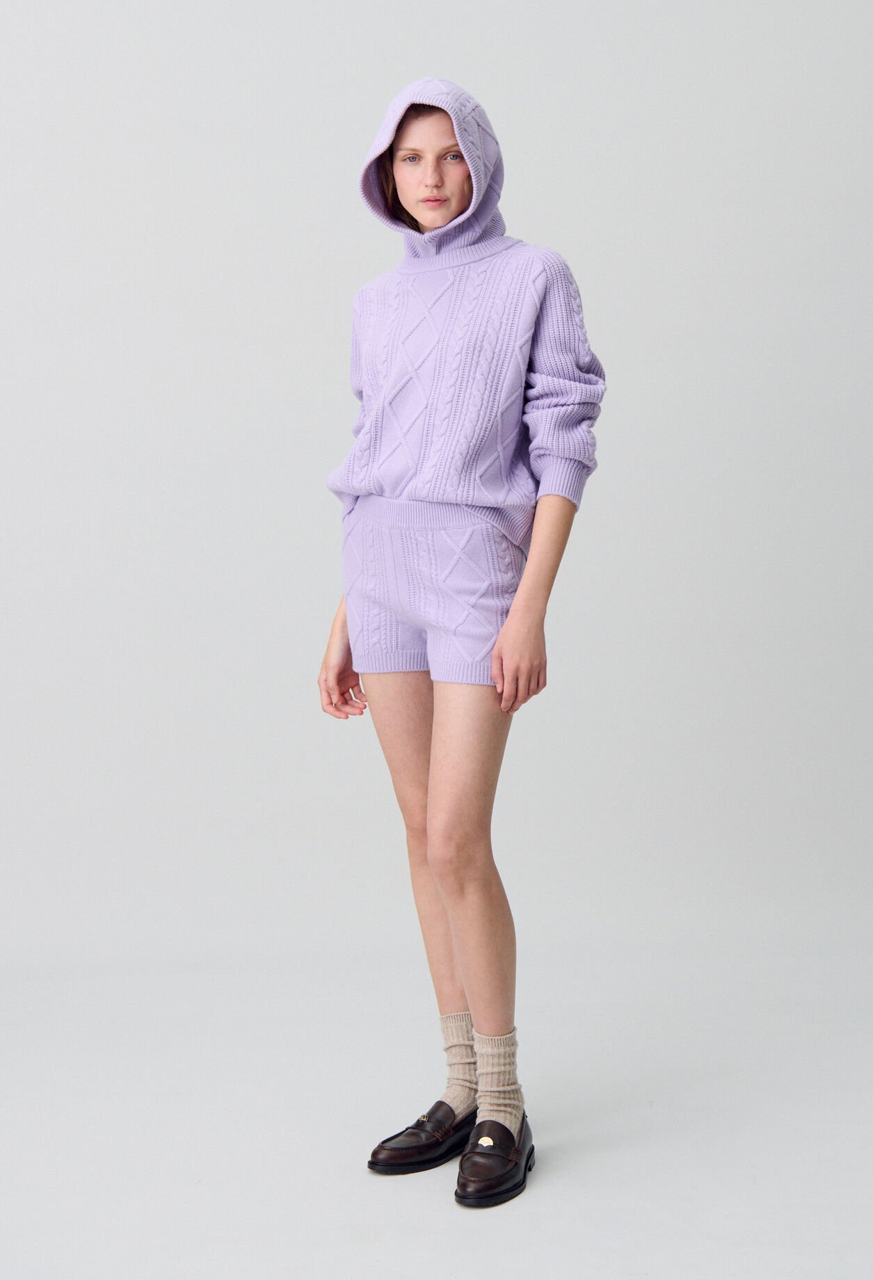 Short Knit Cardigan