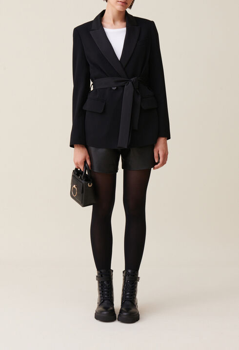 Belted Tailored Jacket