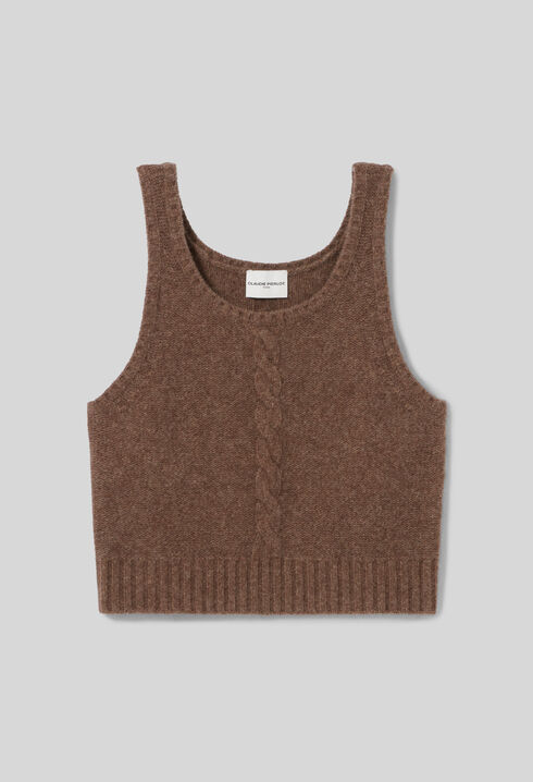 Fine knit top