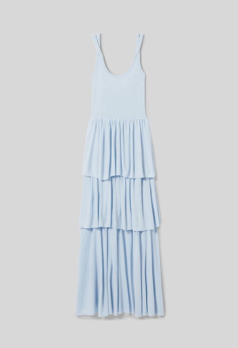 Long knitted dress