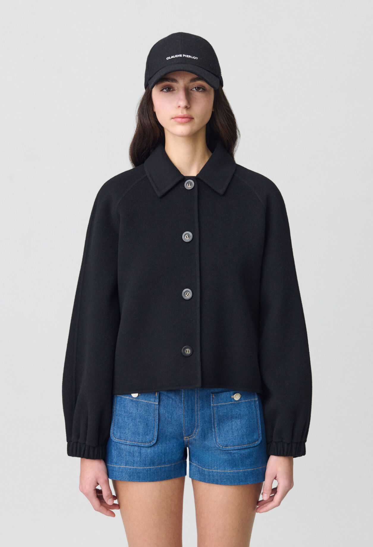 Short Shirt Collar Jacket for women | Claudie Pierlot