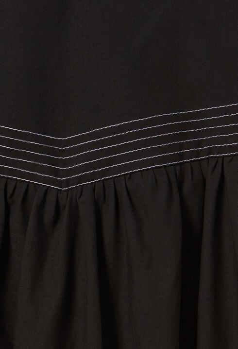 Long Basque Skirt