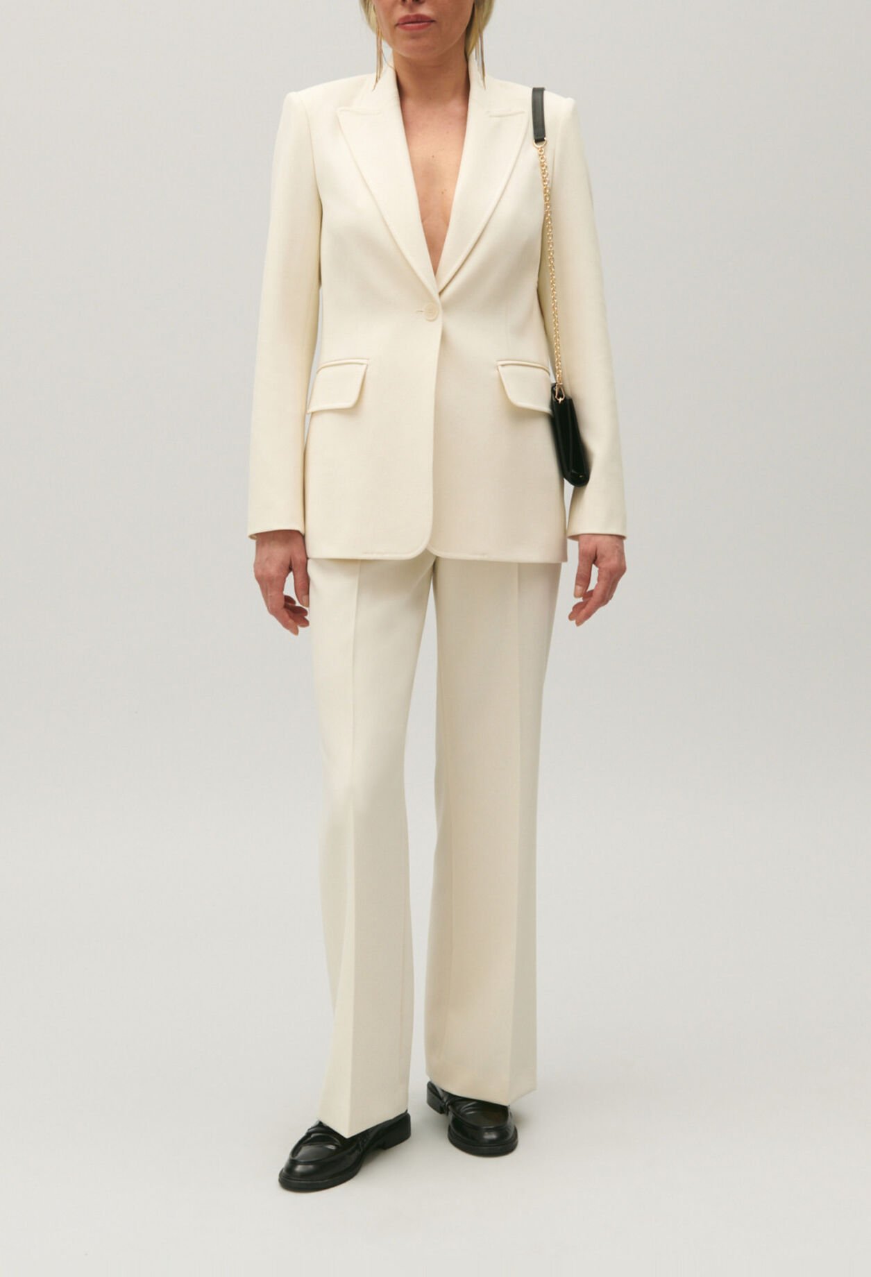 Ivory suit jacket