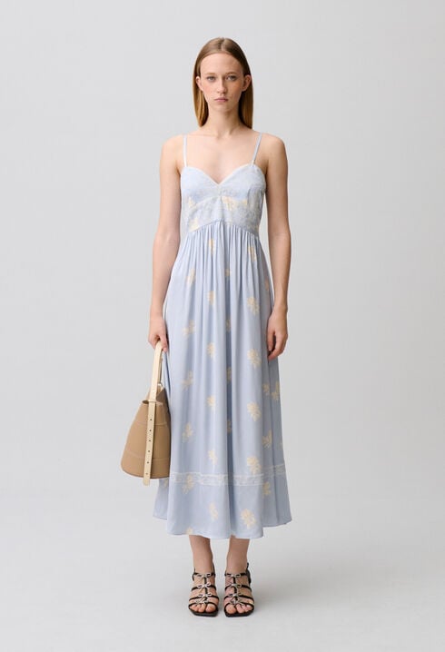Flowy strappy dress