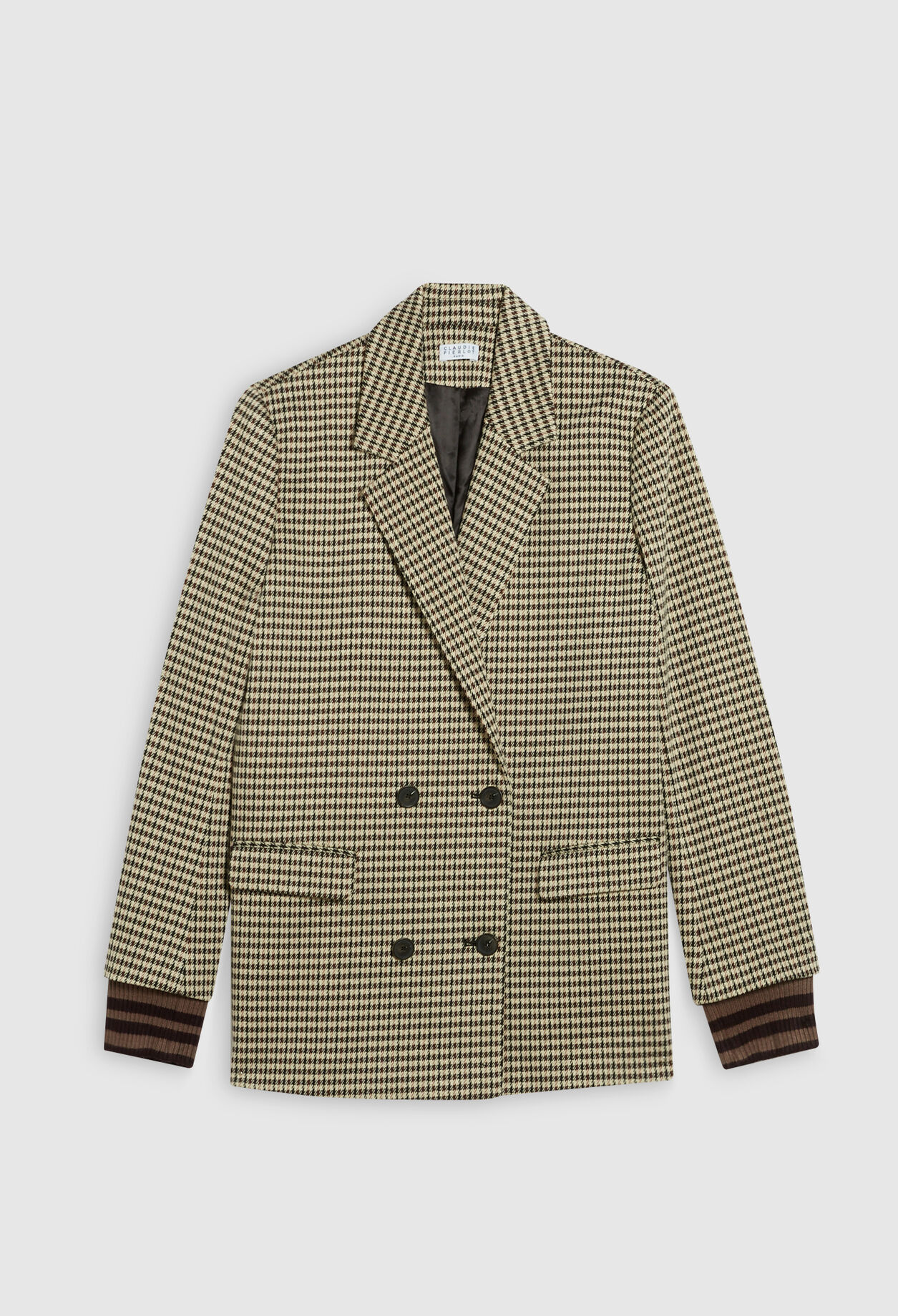 Checked jacket