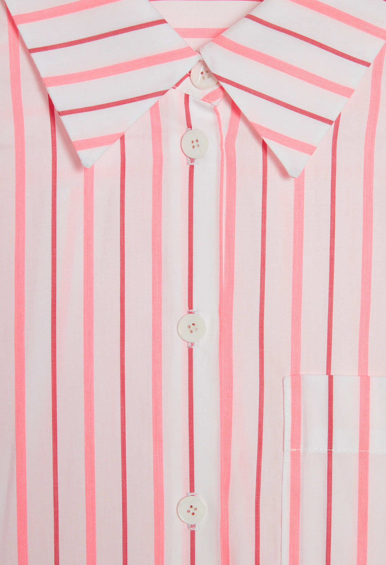 Oversized striped shirt