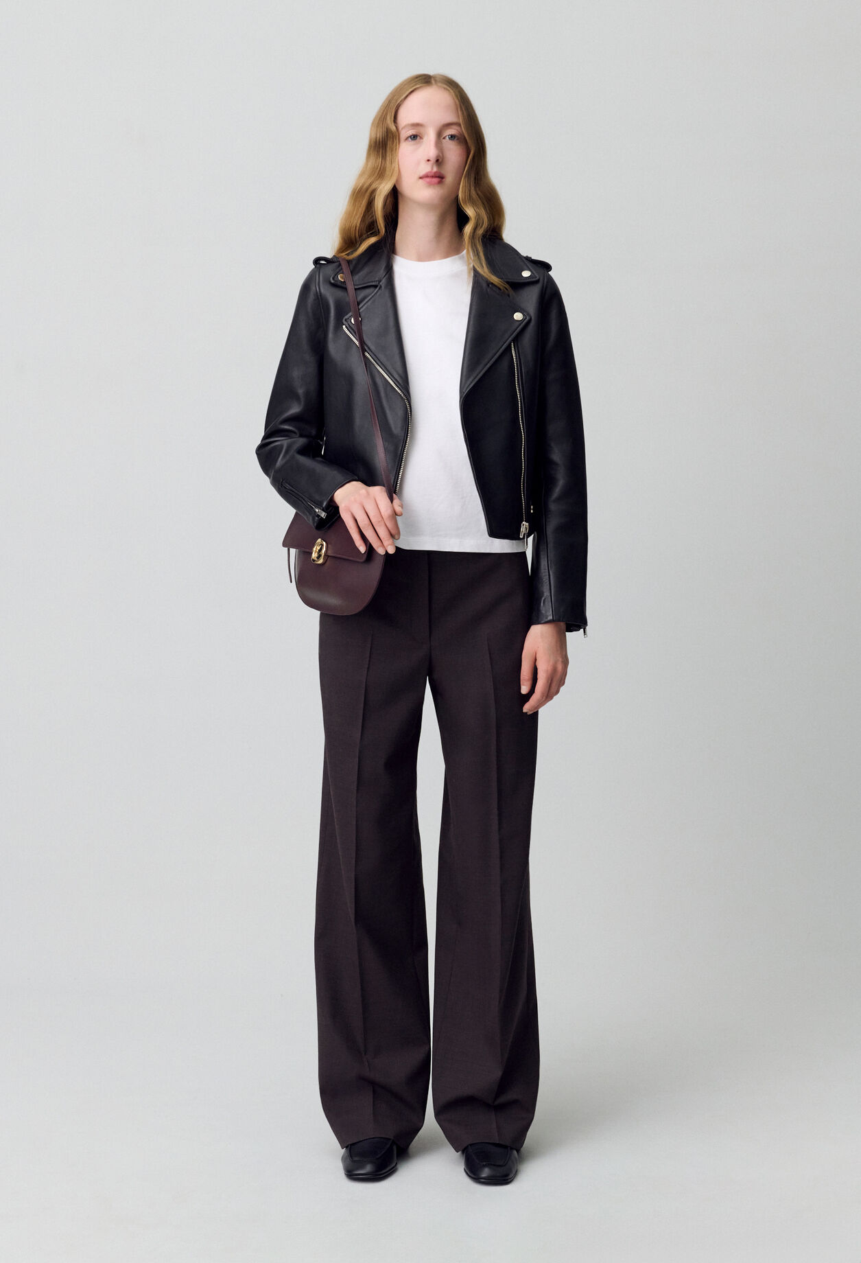 Leather jacket