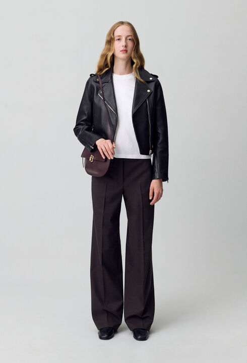 Leather jacket