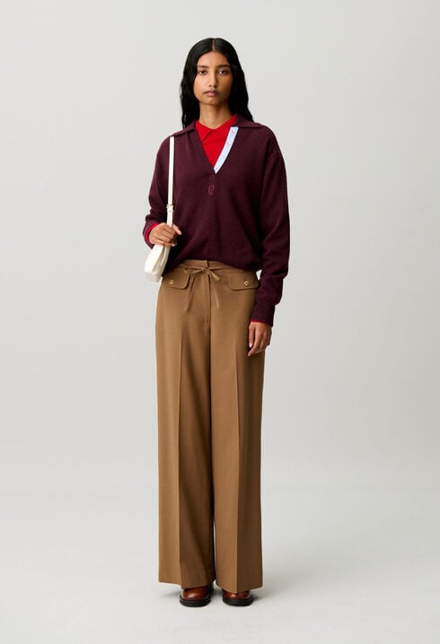 Wool and cashmere jumper