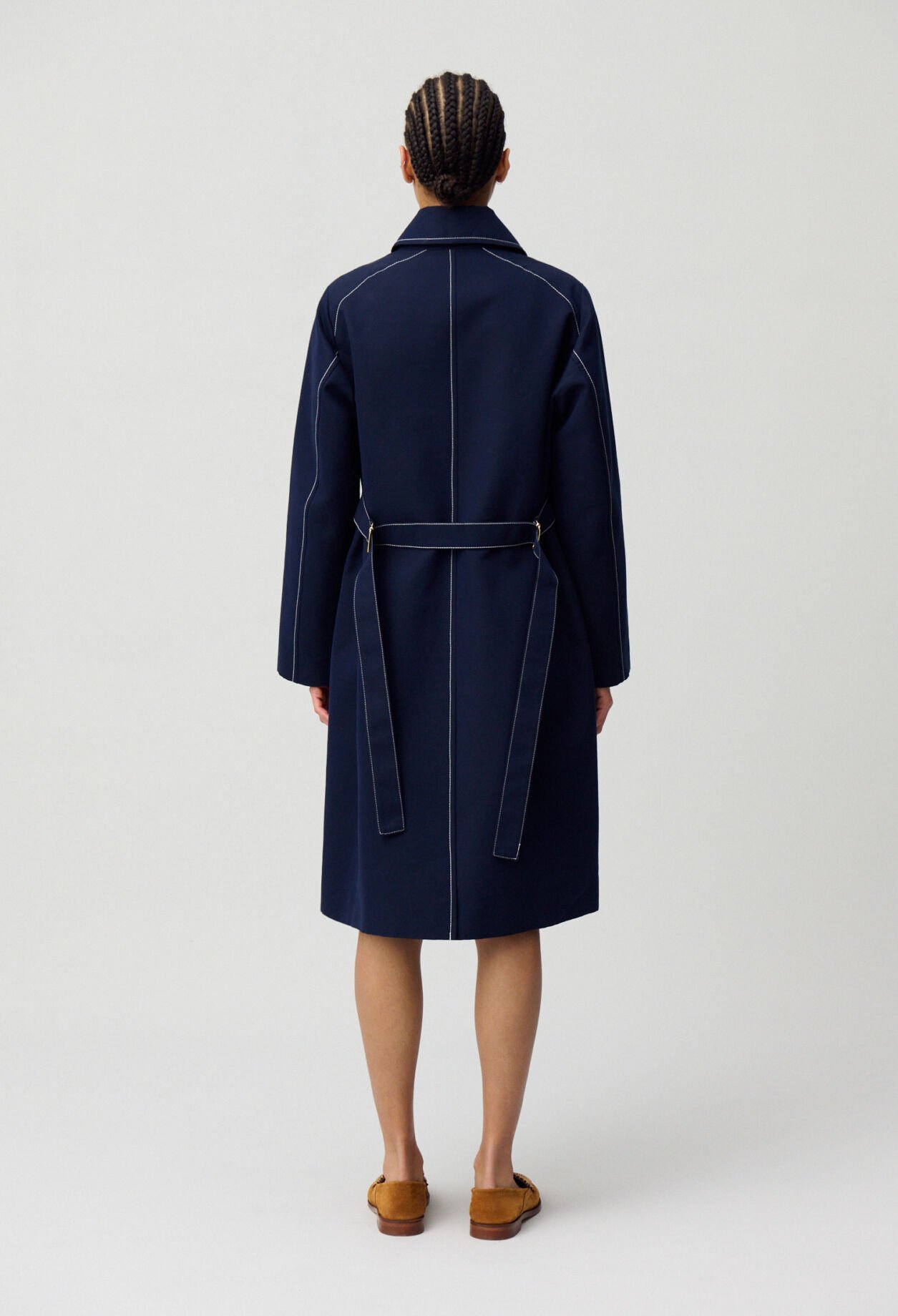 Belted mid-length trench for women | Claudie Pierlot