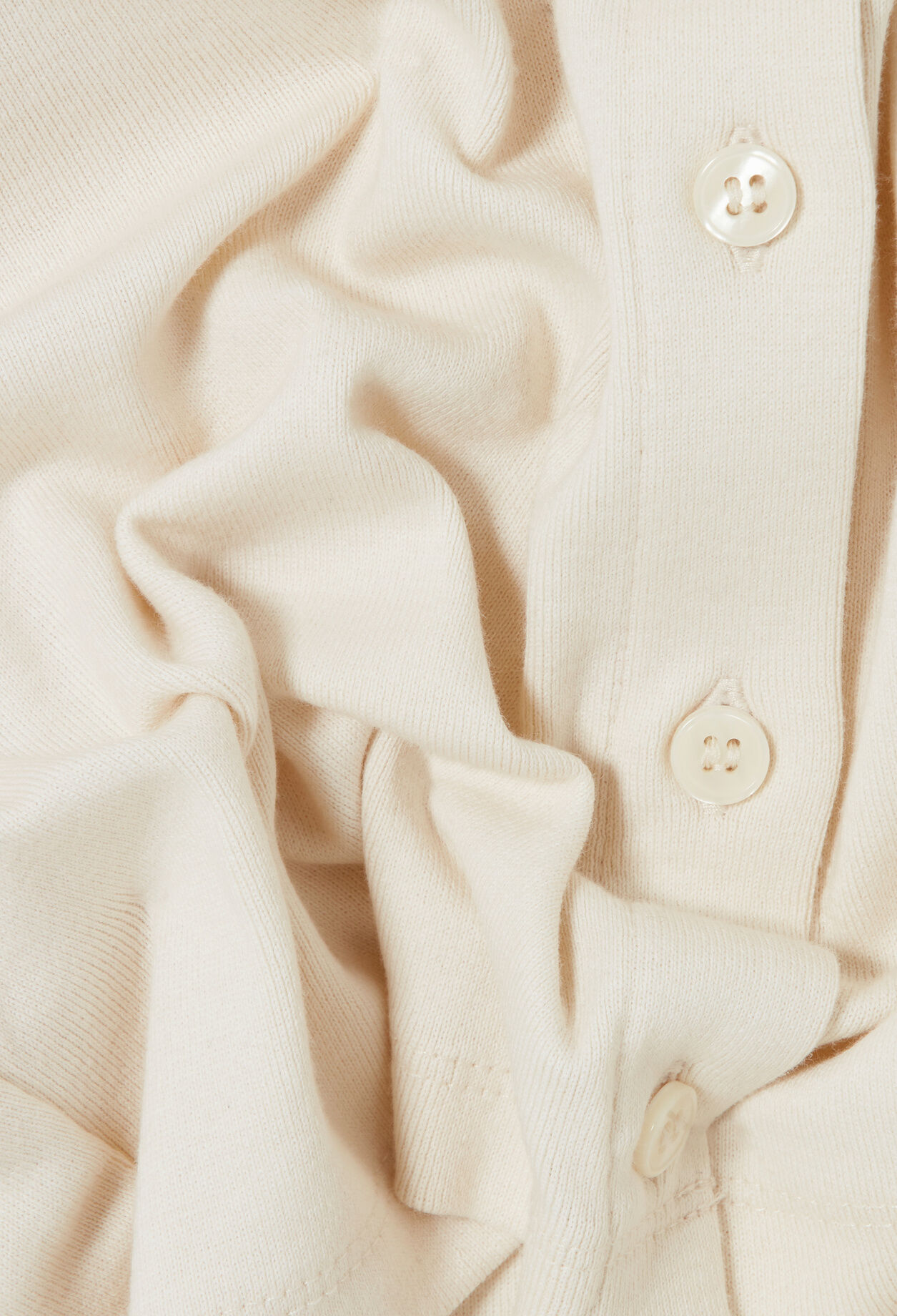 Cotton Cardigan T-Shirt Set