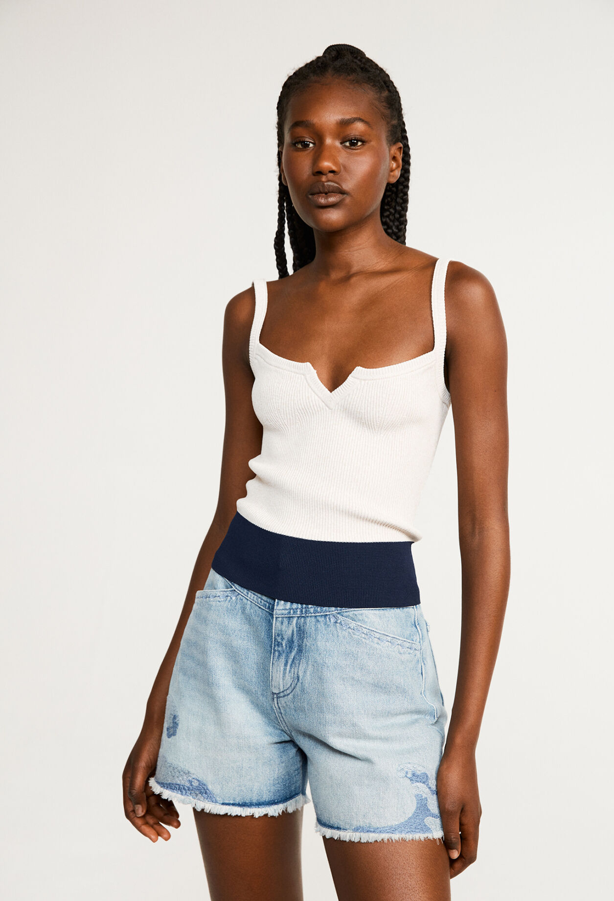 Knit vest