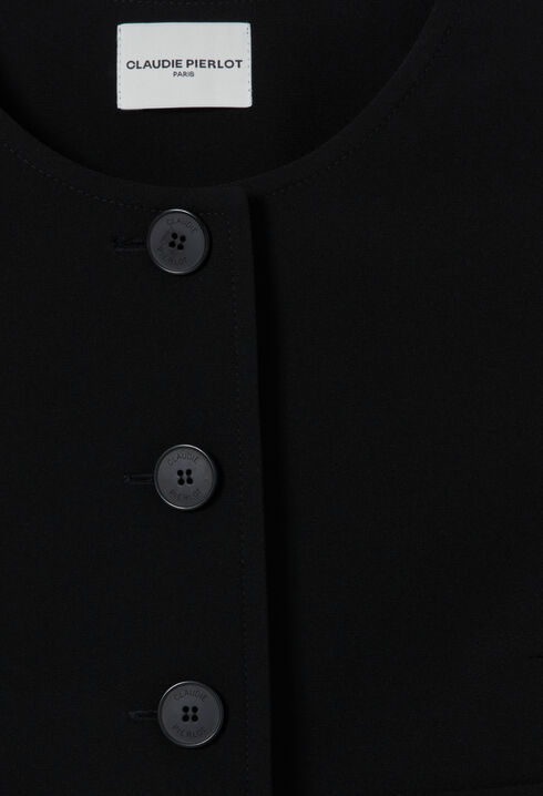 Round neck jacket