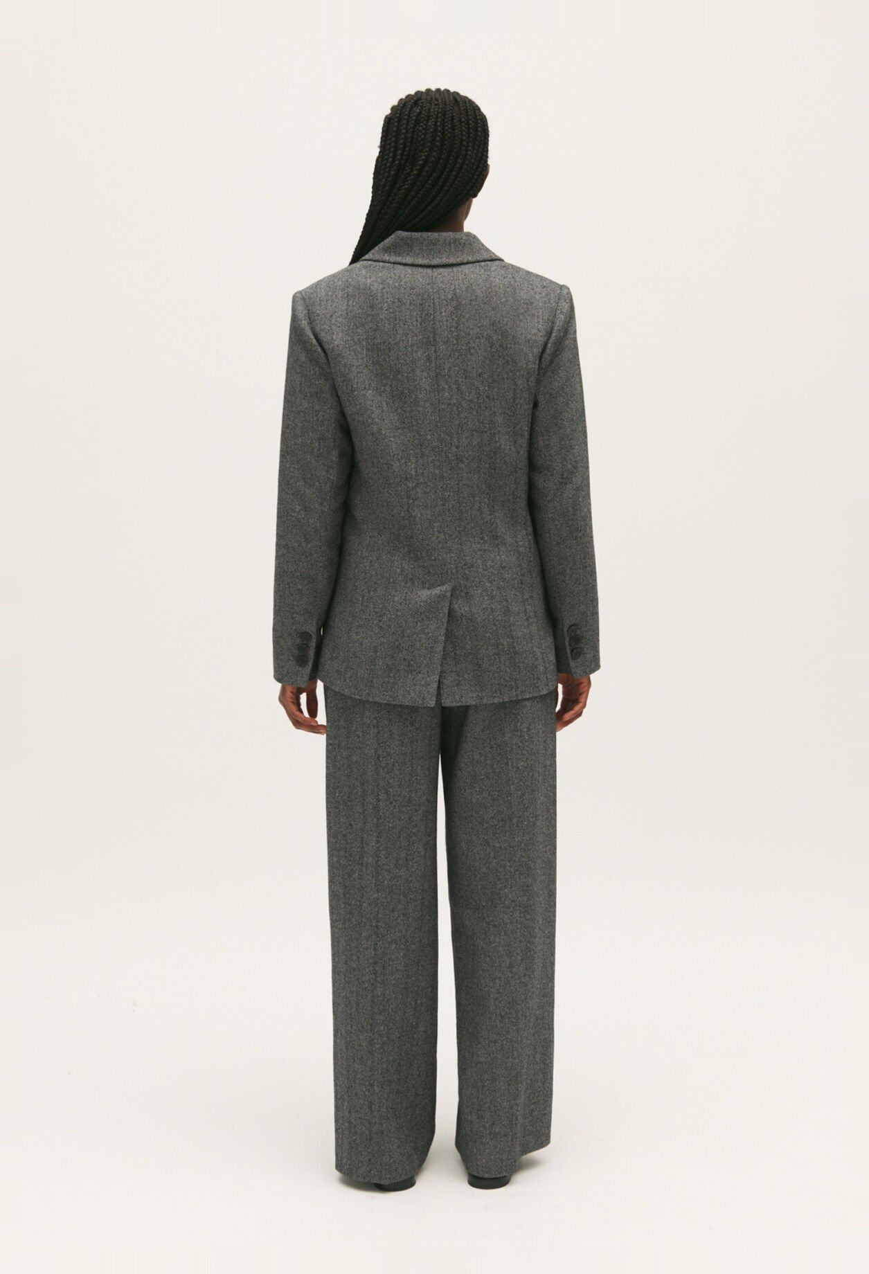 Two-tone suit jacket