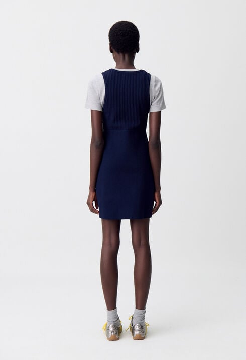 Short Knit T-Shirt Dress