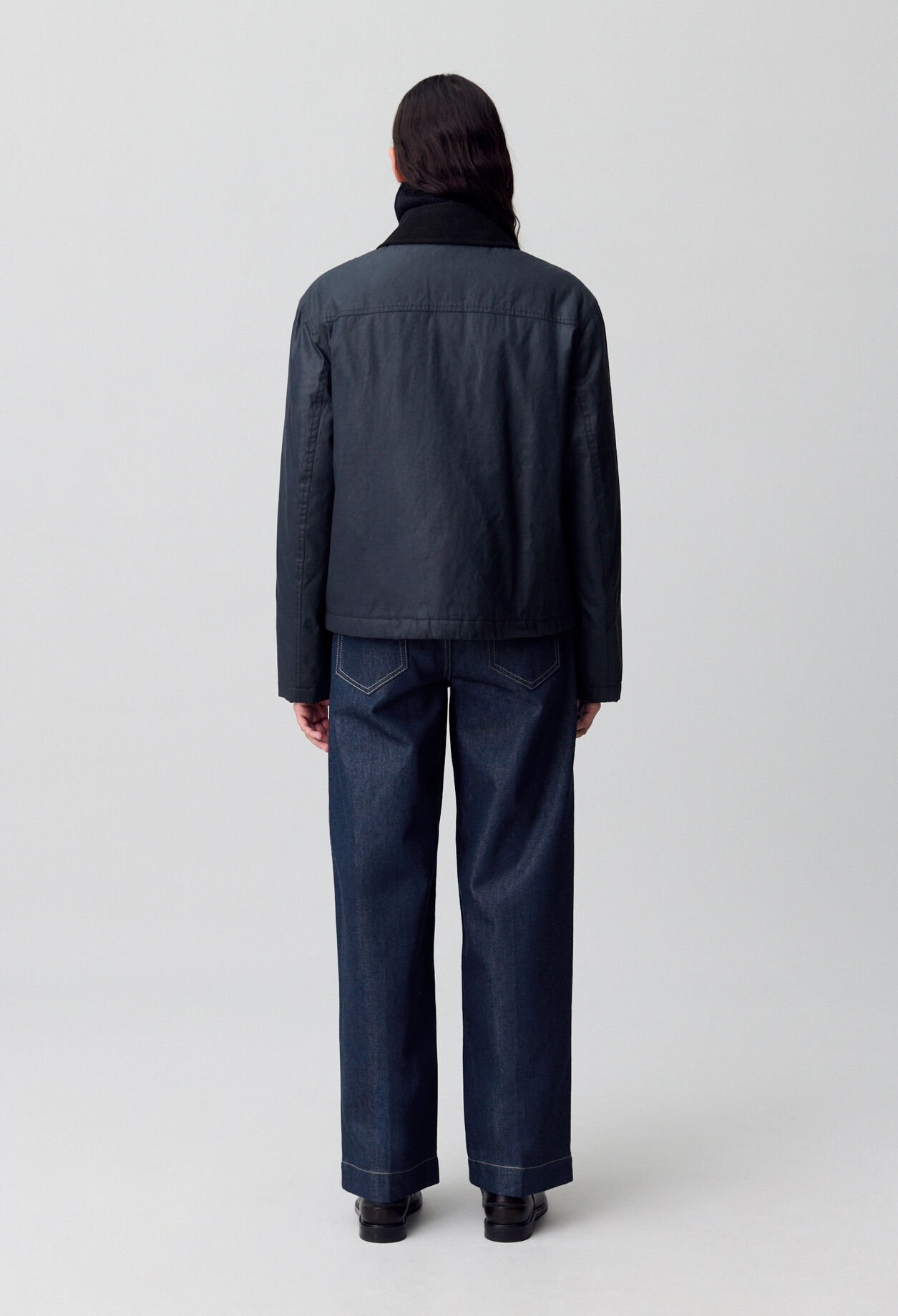 Waxed Short Parka
