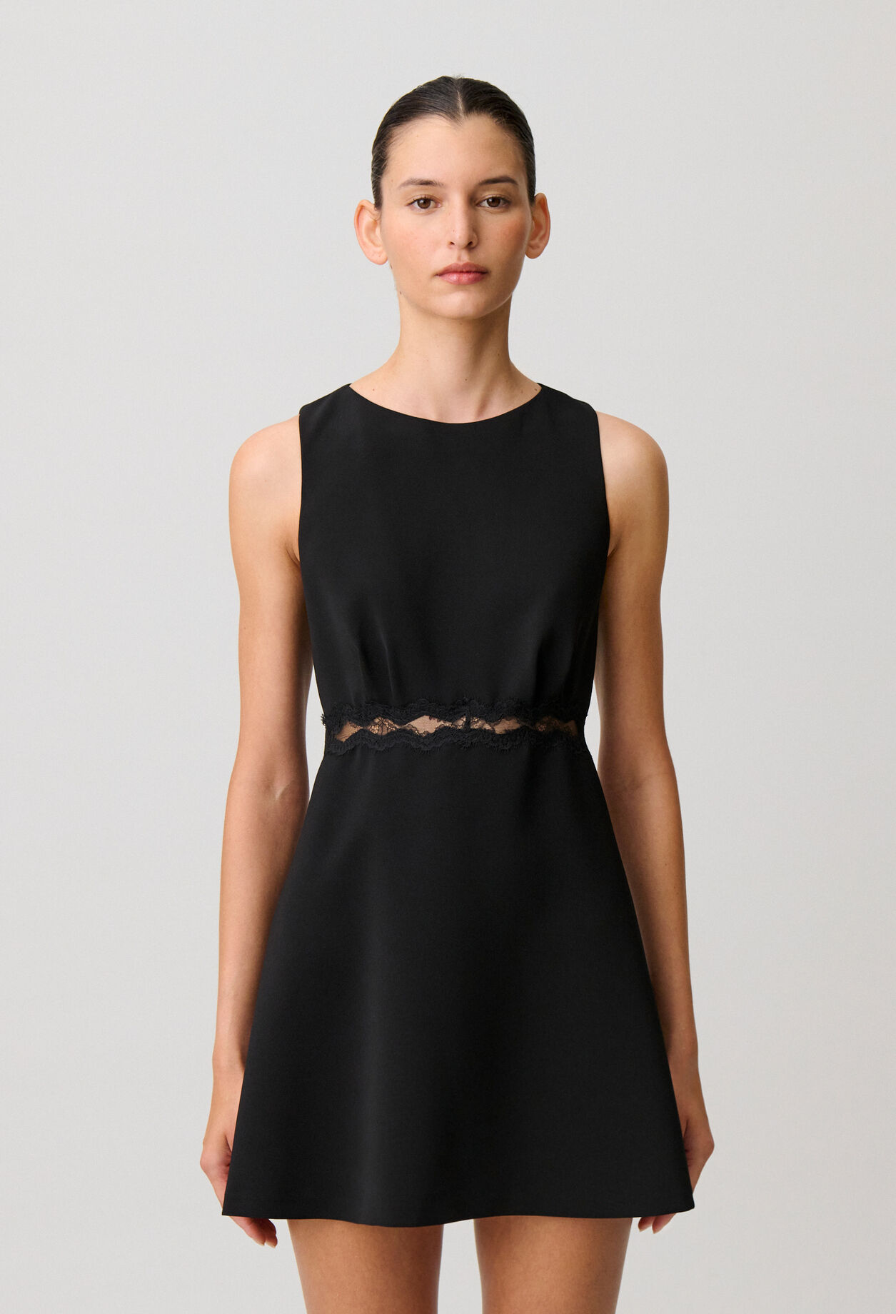 Lace Backless Dress