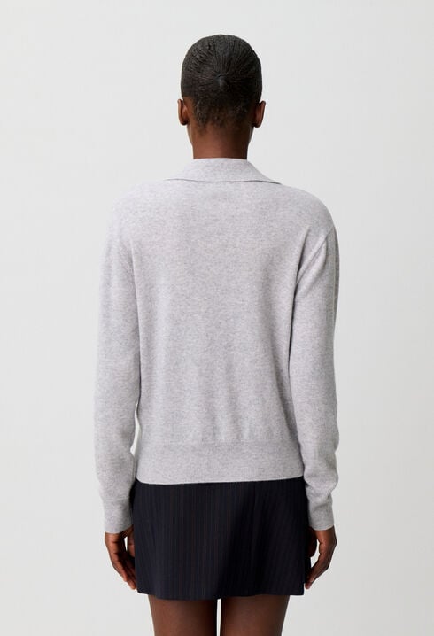 Wool Polo Jumper