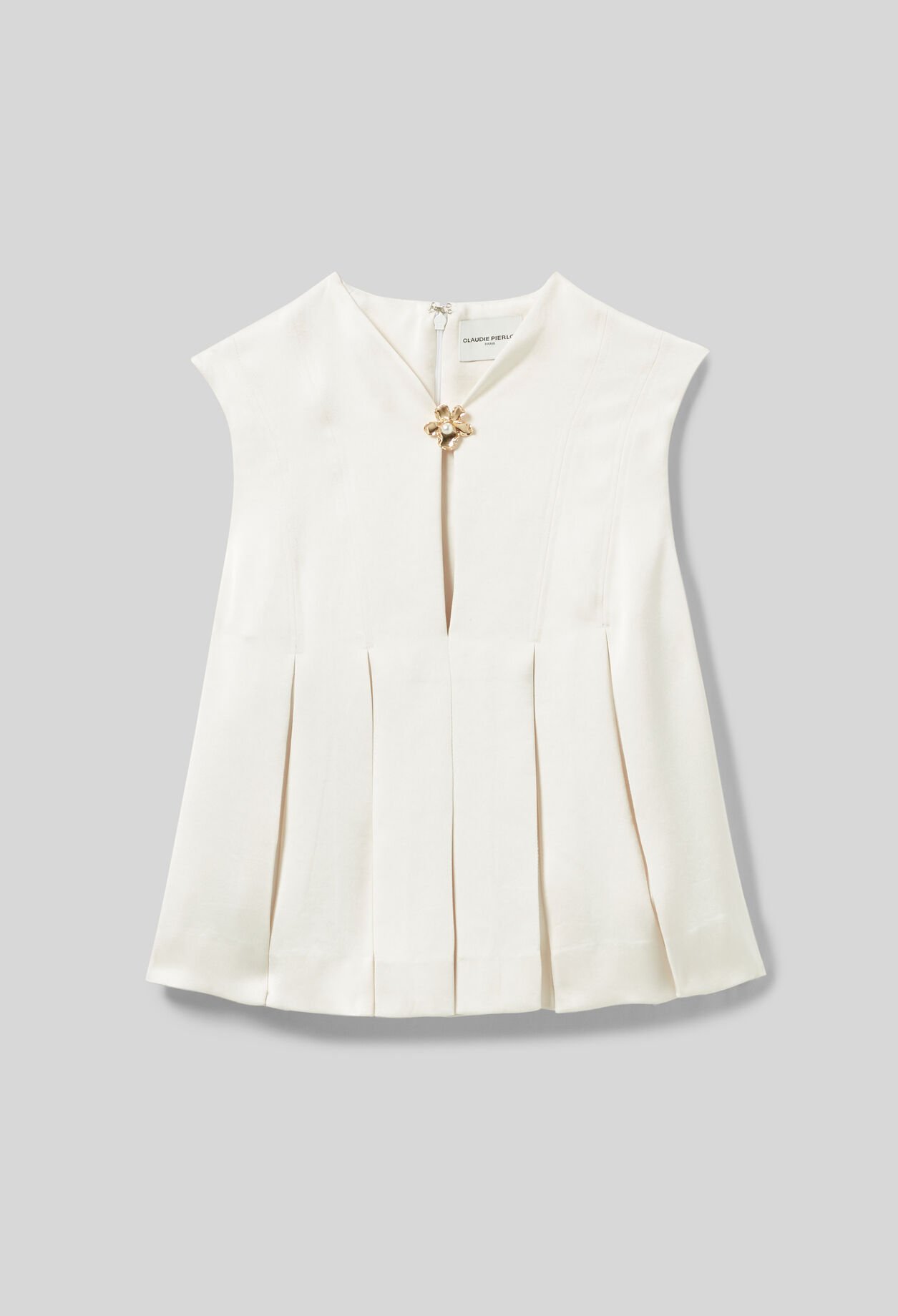 Flowy sleeveless top